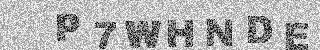 Confirmation code