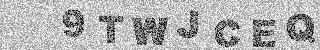 Confirmation code