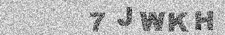 Confirmation code