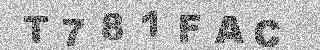 Confirmation code