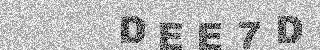 Confirmation code
