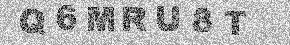 Confirmation code