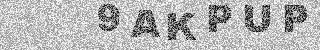 Confirmation code