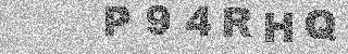 Confirmation code