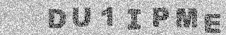 Confirmation code
