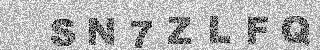 Confirmation code