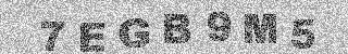 Confirmation code