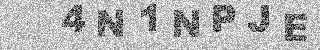 Confirmation code