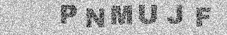 Confirmation code